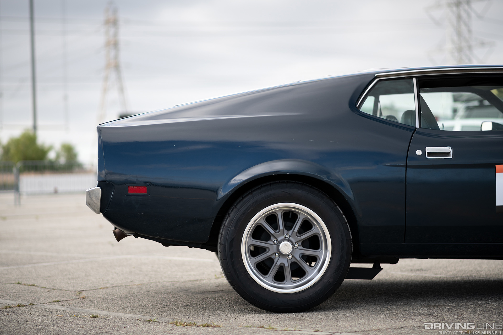 1973 Mustang Mach 1with Nitto NT555 G2 tires rear wheel