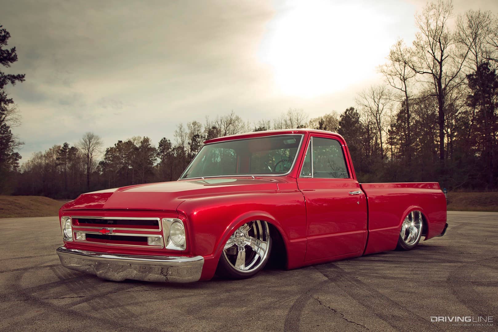 Supporting Roll: Chad and Candice Shetsky’s Slammed ’67 Chevy C10 ...