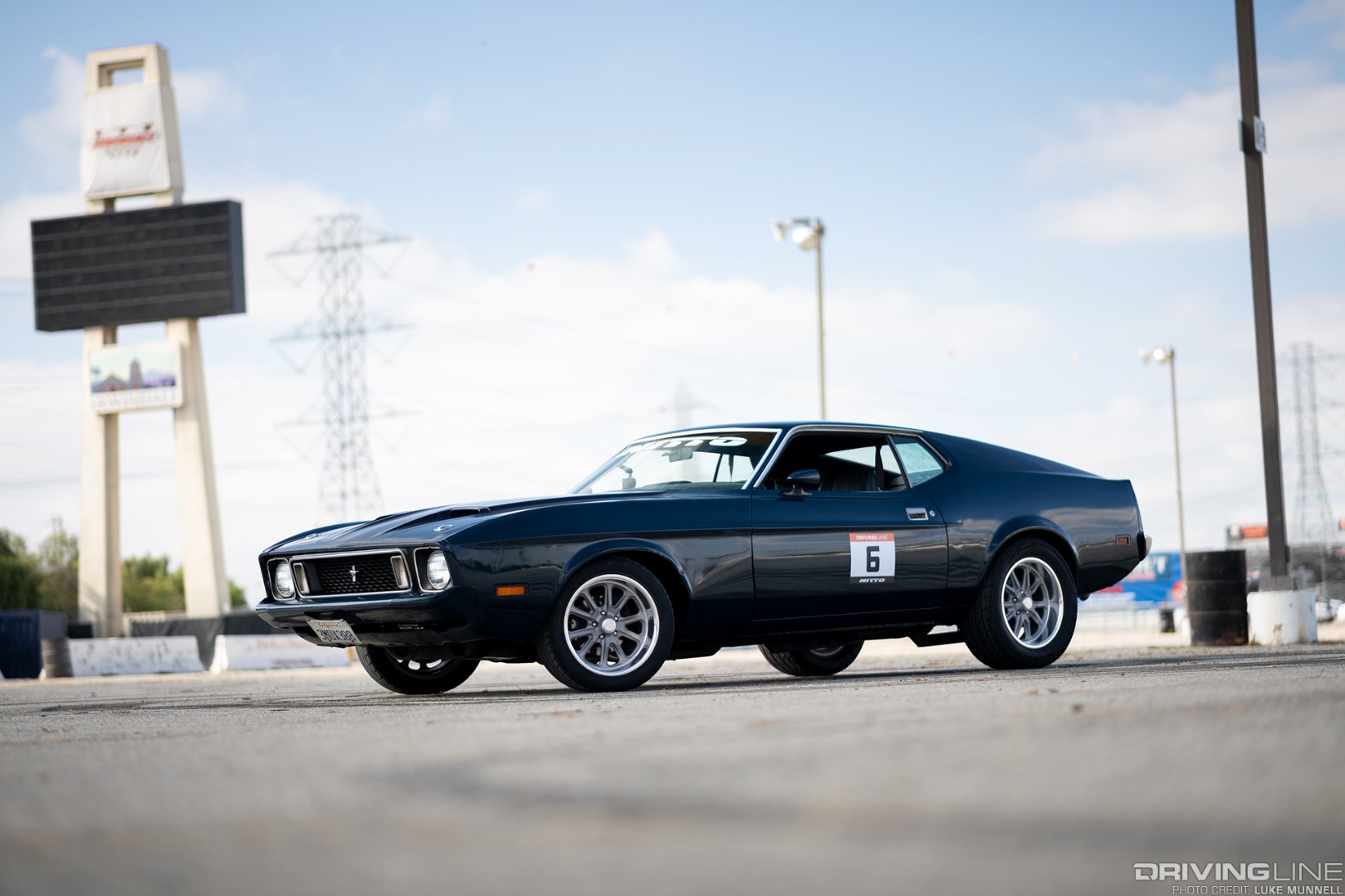 1973 Ford Mustang Mach 1 on Nitto NT555 G2 tires