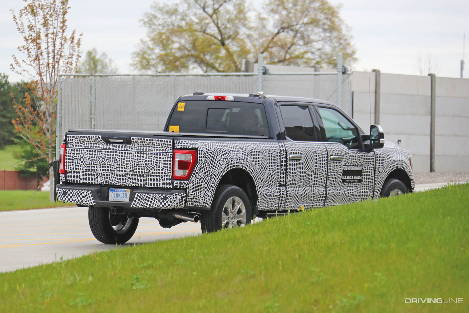 Ford F150 Platinum truck rear