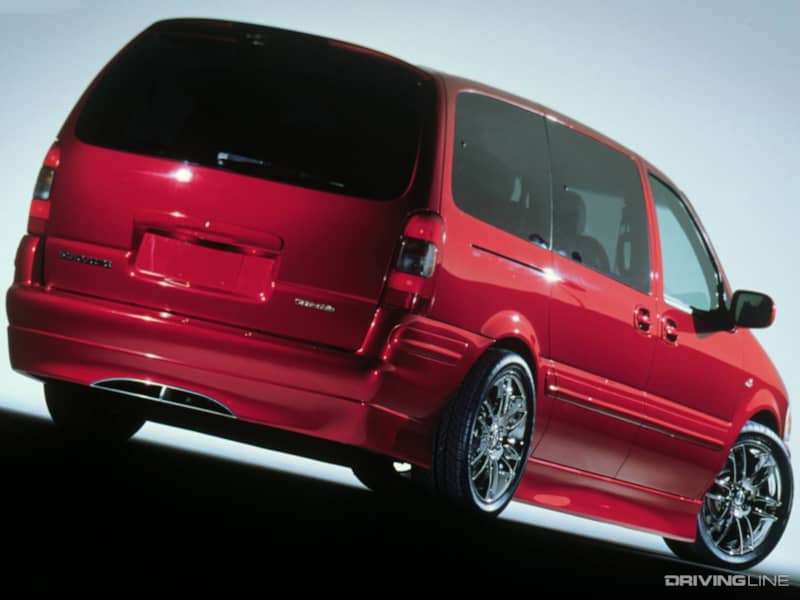 Oldsmobile Silhouette OSV Minivan Rear View