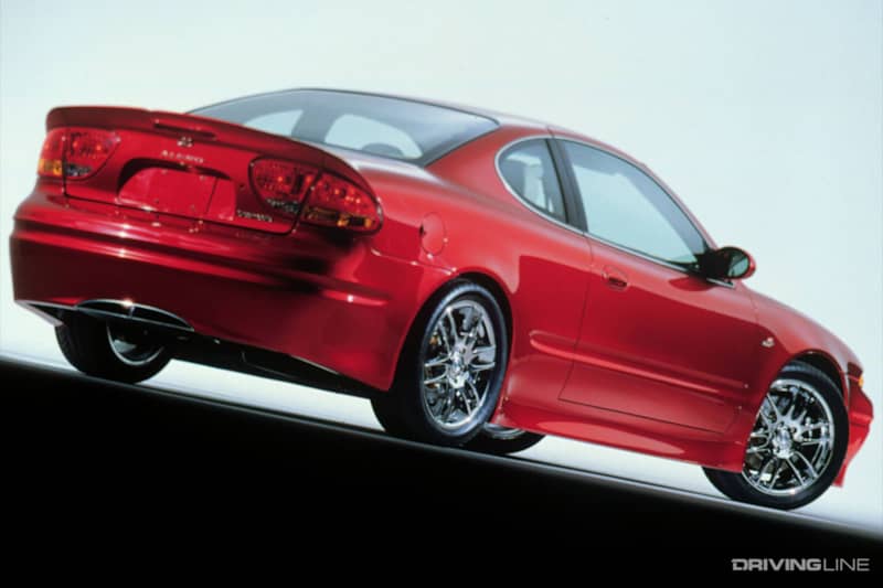 Oldsmobile Alero OSV Rear View Red