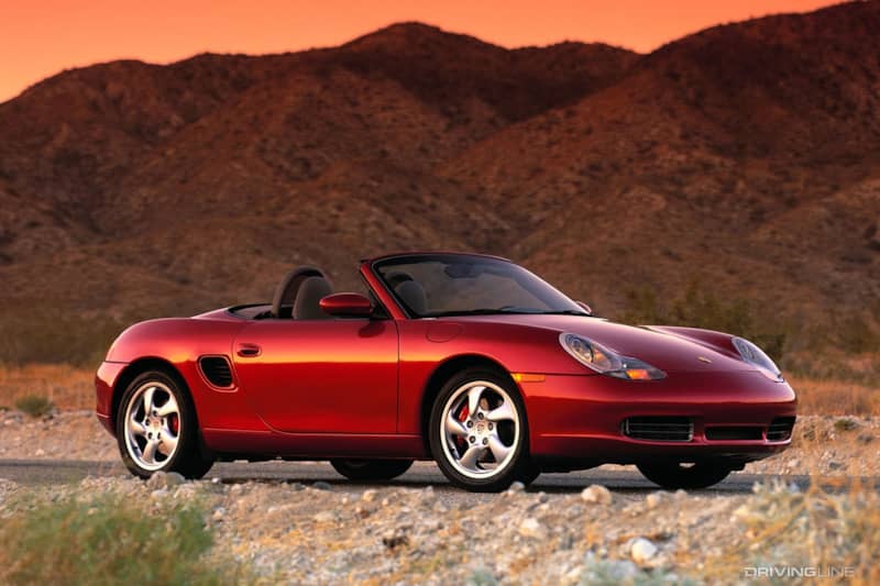 Porsche Boxster production car