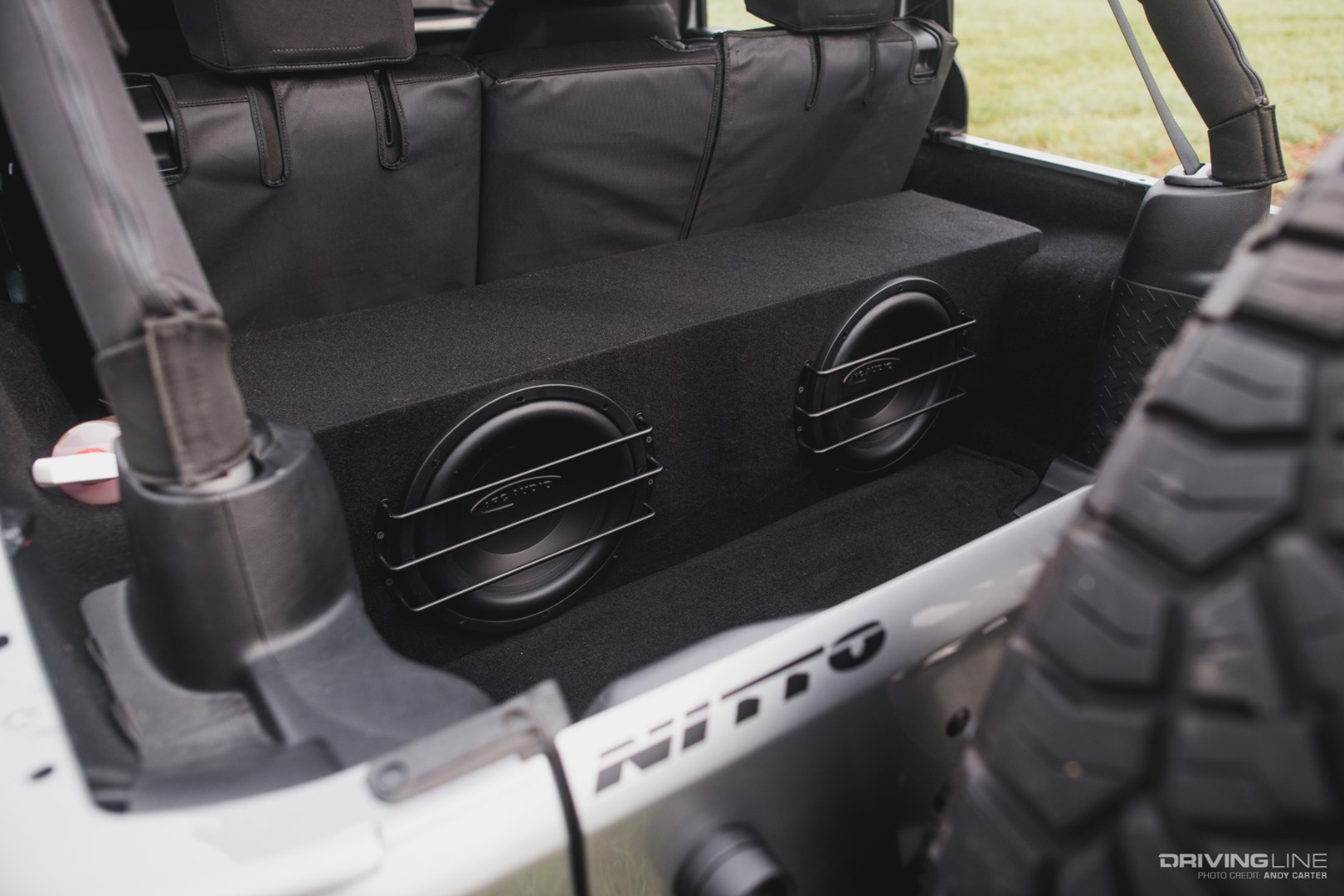 Audio system build in Jeep Wrangler