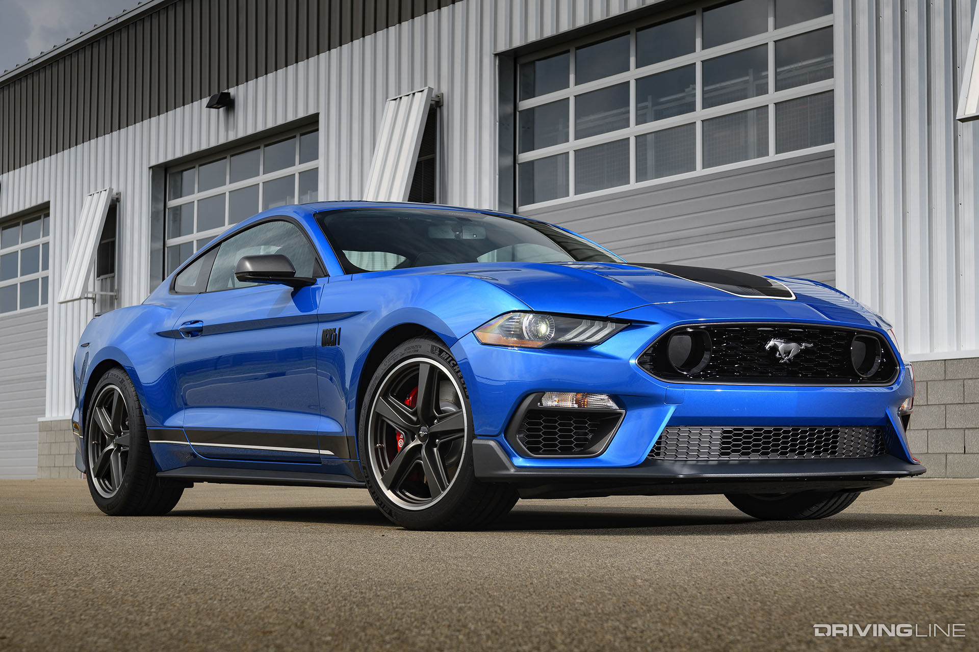 2021 Mustang Mach 1 Blue