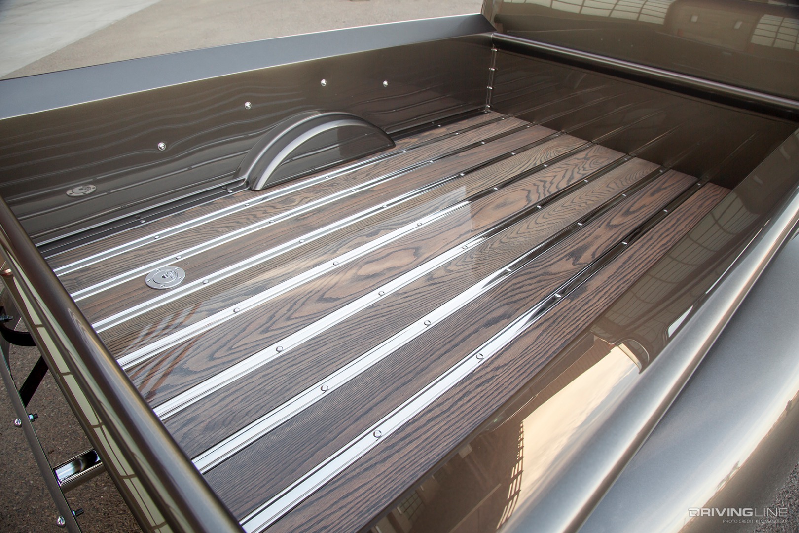 Bed Floor of Craig and Aron Kendall's '50 Chevy 3100 Pickup