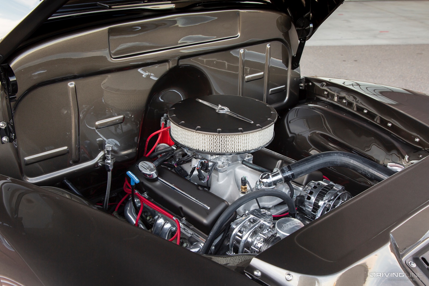 383ci Chevy Small Block Engine of Craig and Aron Kendall's '50 Chevy 3100 Pickup