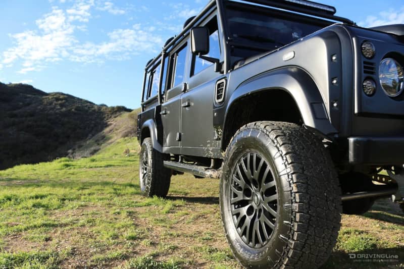 Land Rover Defender on Terra Grapplers