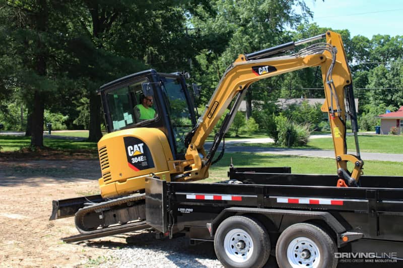Cat Mini Excavator