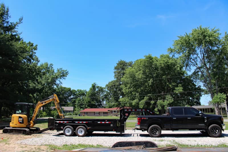 Tandem Axle Dump Trailer