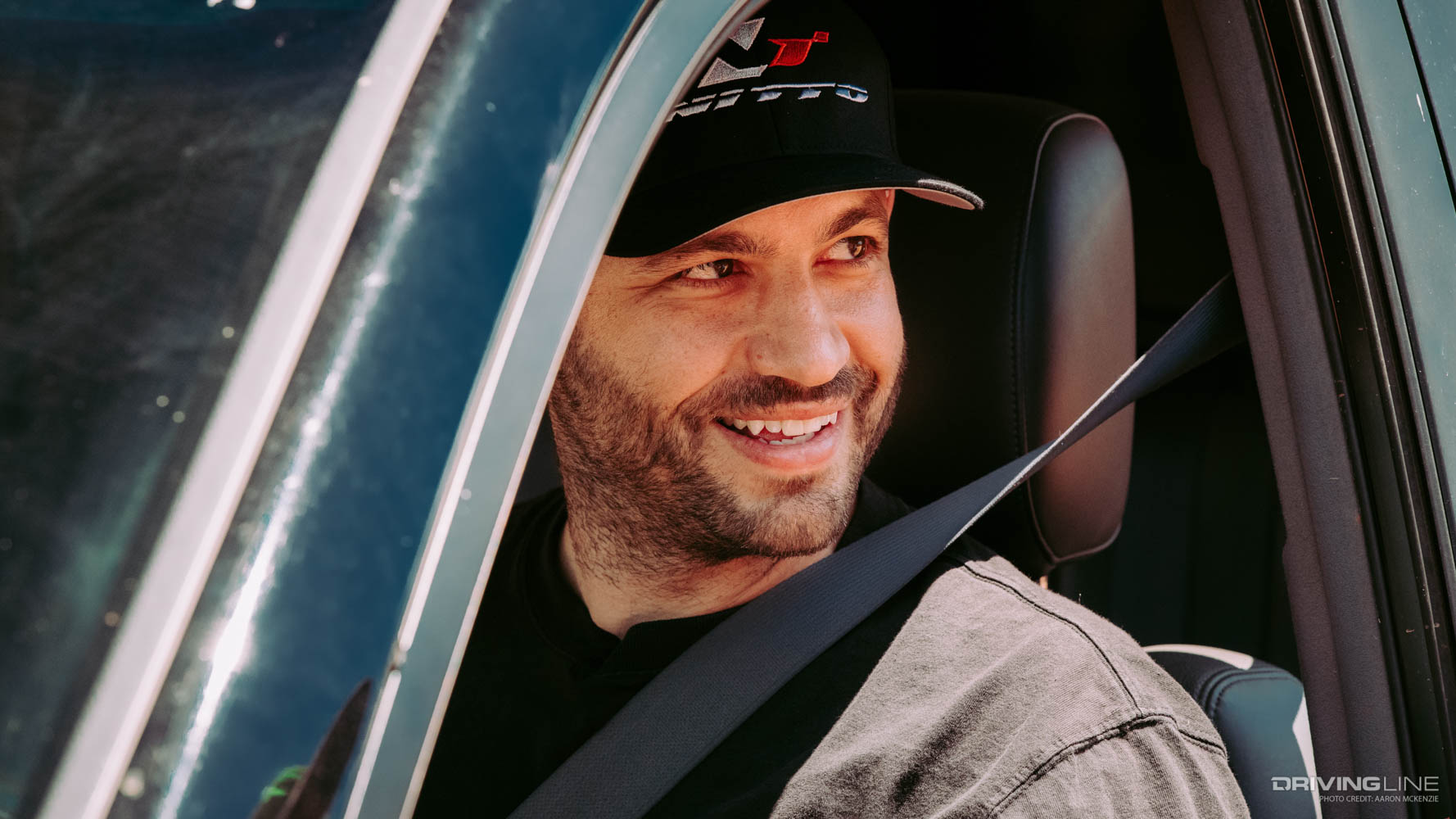 Mike Sabounchi off-roading in a Lexus GX470