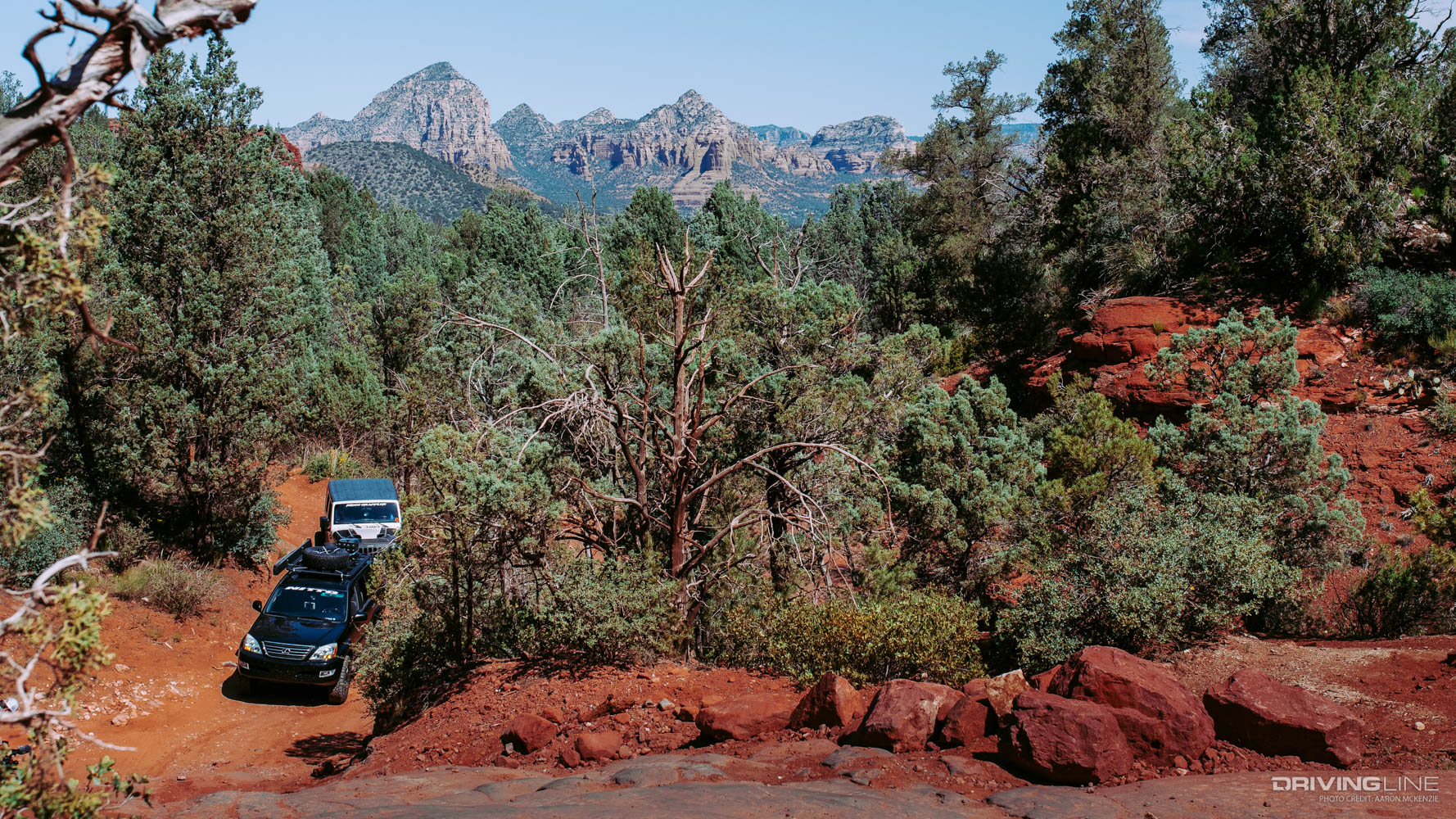 Broken Arrow Trail Jeep JK and Lexus GX470
