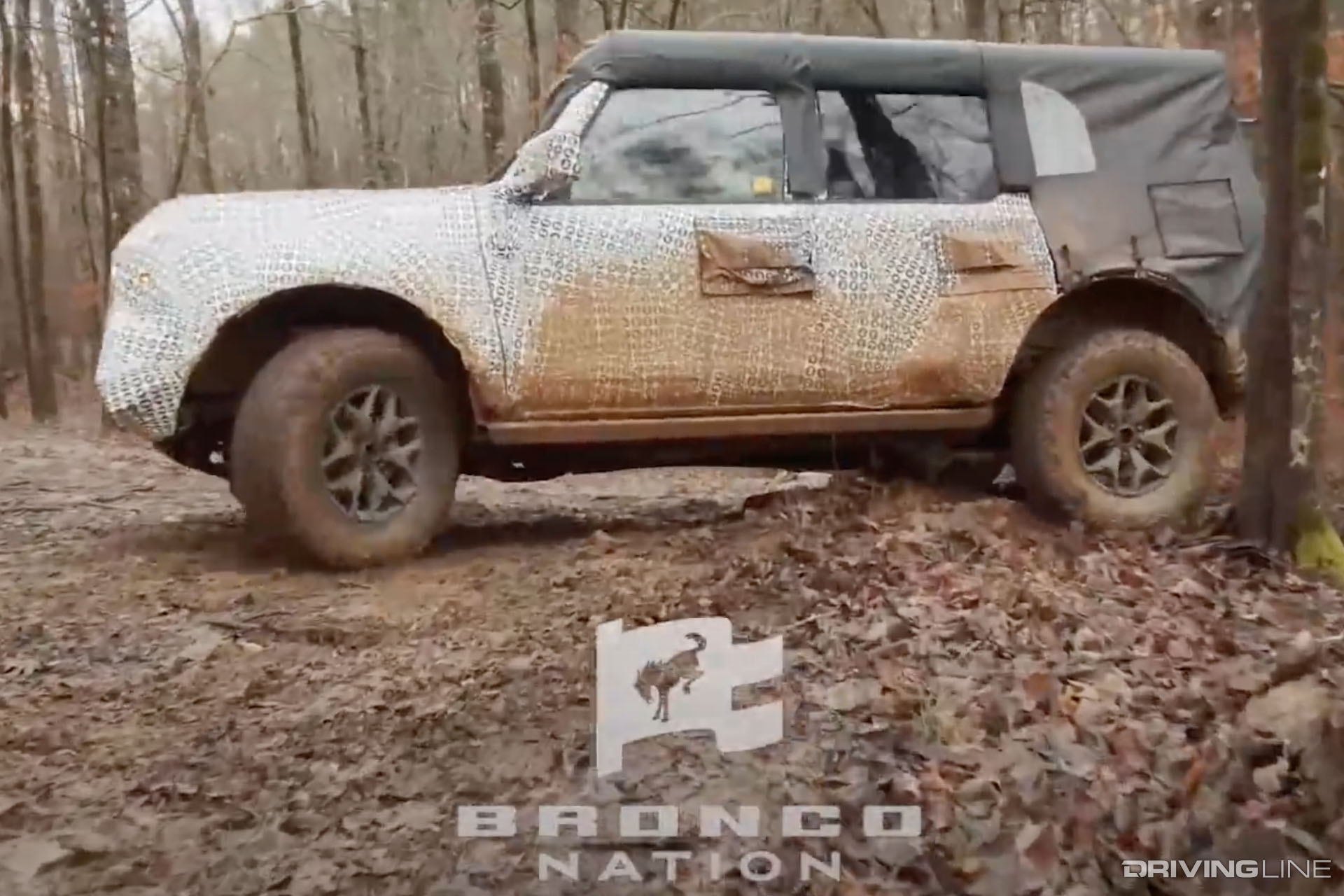 2021 Ford Bronco Prototype Off-Road Test