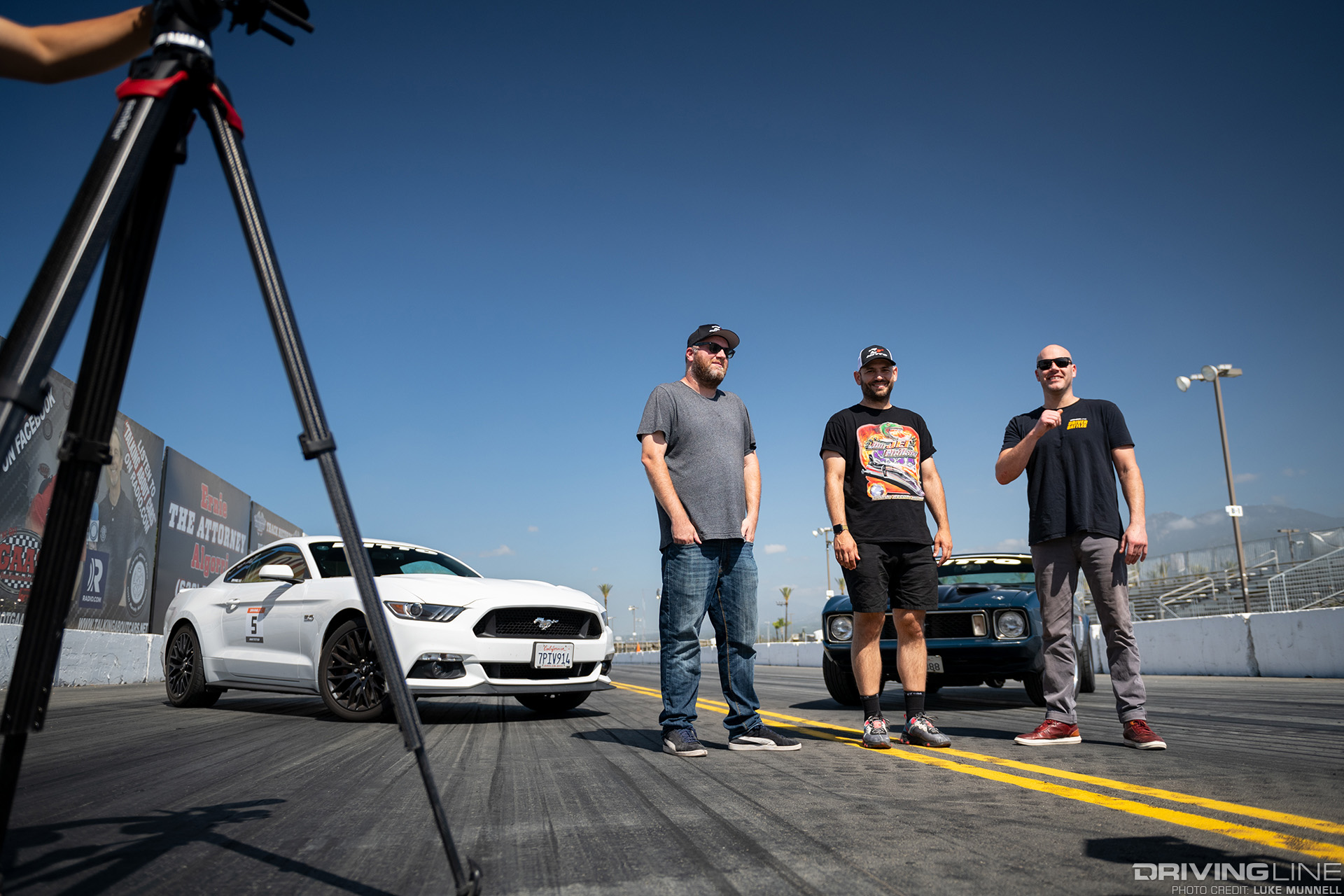 Driving Line Driver Battles Mustang vs Mustang