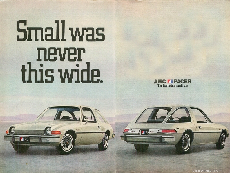 AMC Pacer Small was never this wide in white