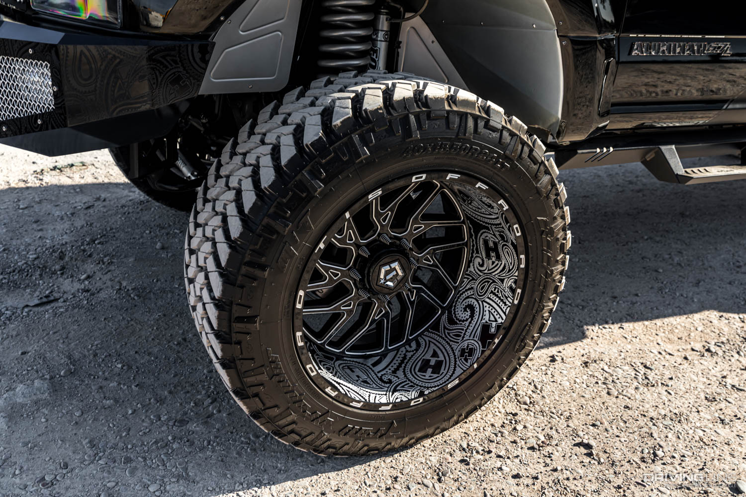 Nitto 40-inch Trail Grappler Tires on lifted Ford F250 truck
