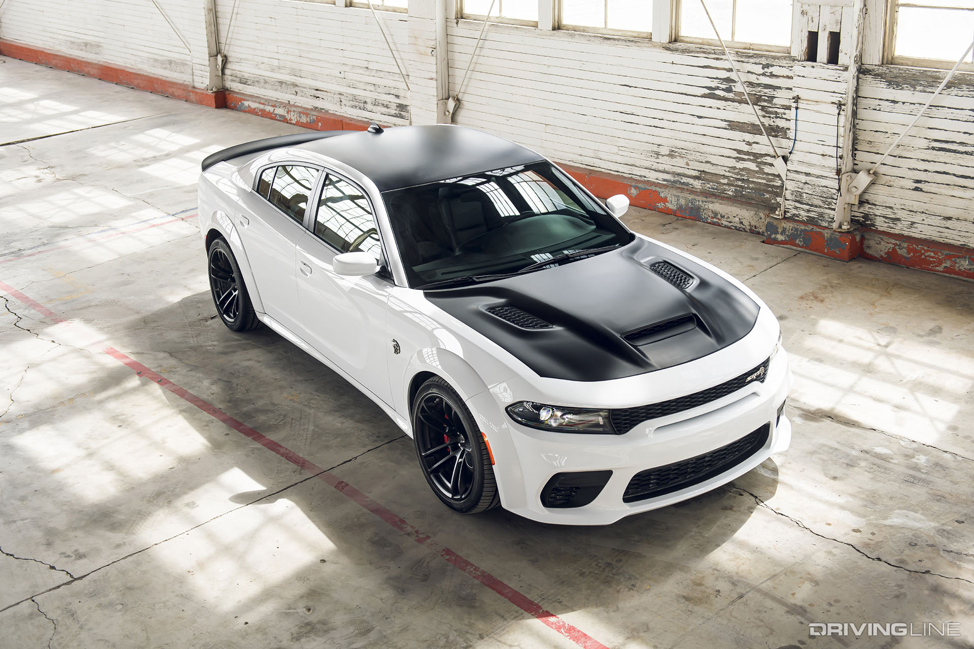 2021 Dodge Charger SRT Hellcat Redeye Top View