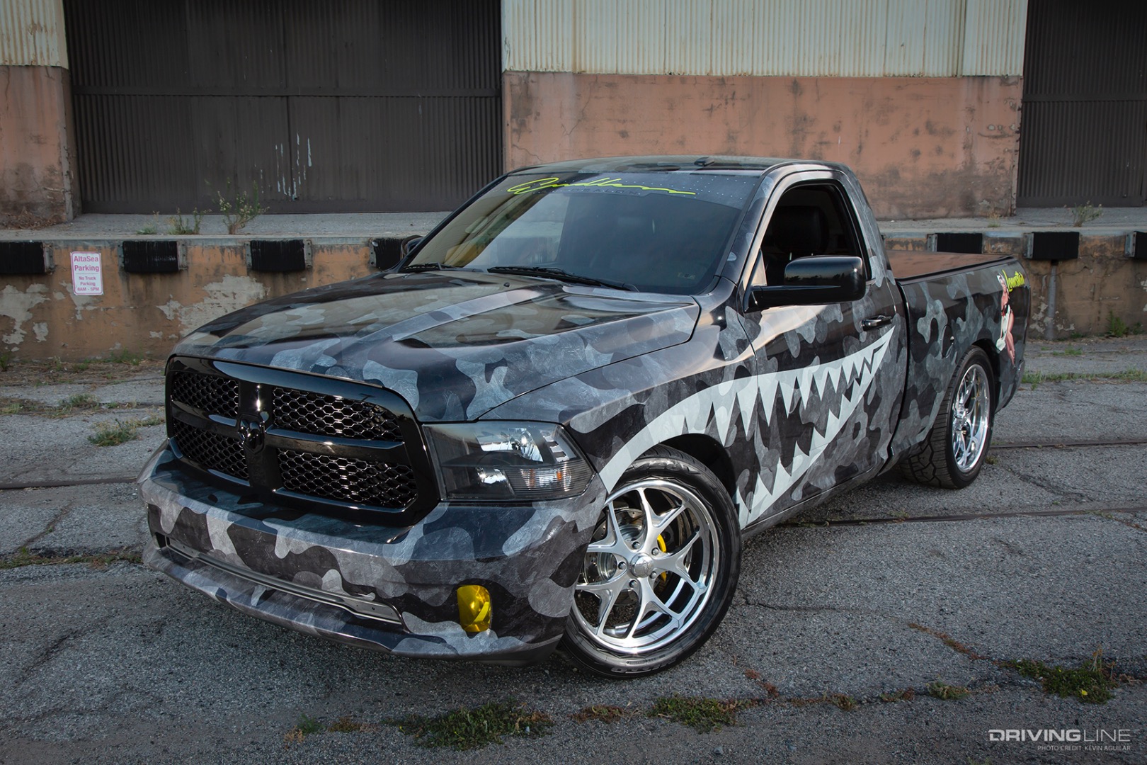 Front of Ellie Moreno's '14 Ram