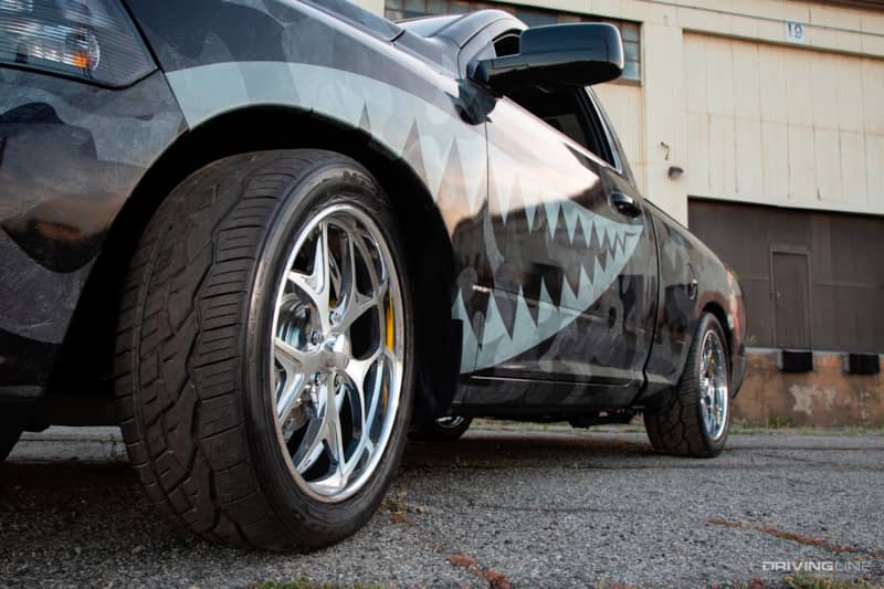Nitto NT420V Tire and Intro Wheels of Ellie Moreno's '14 Ram