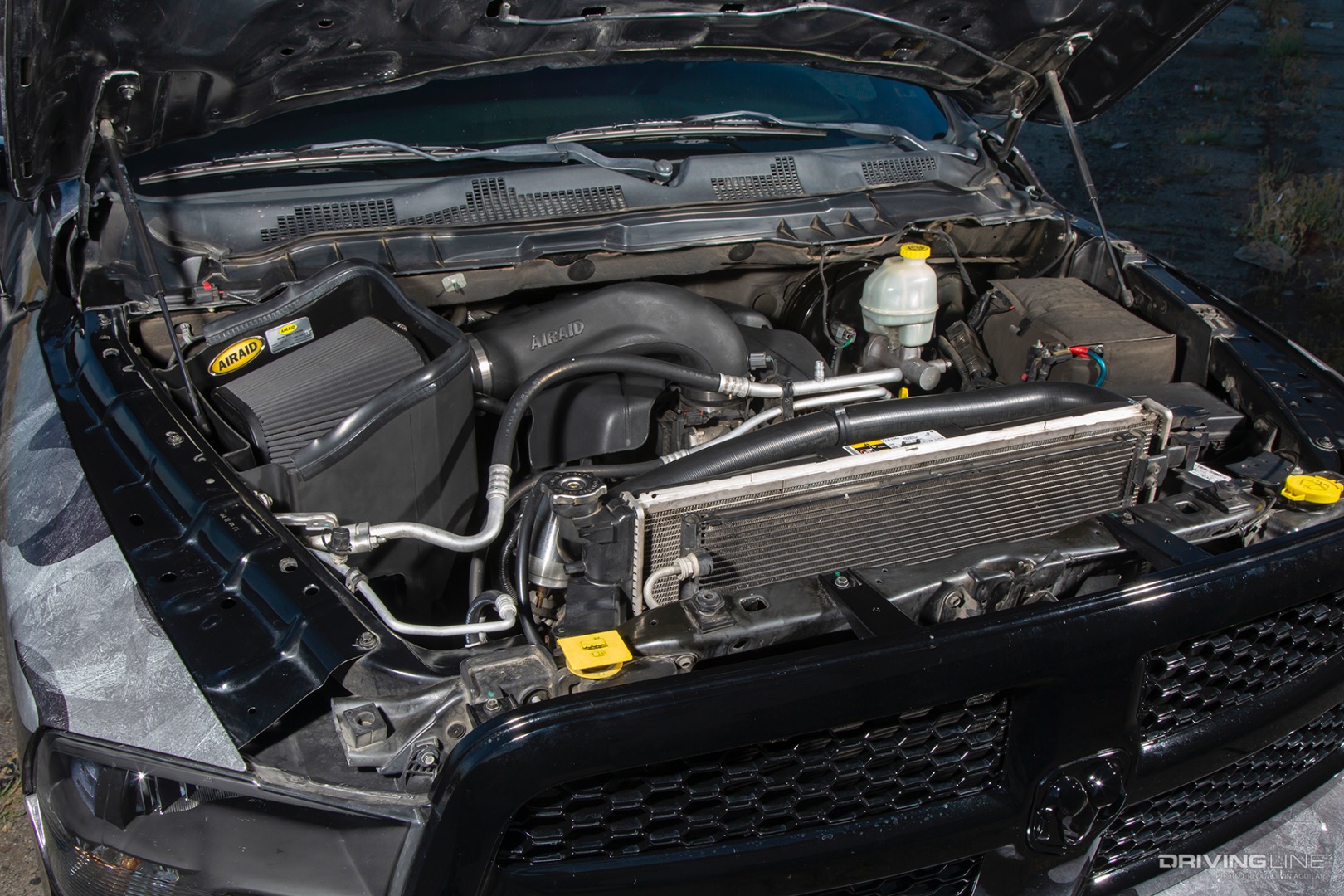 Engine of Ellie Moreno's '14 Ram