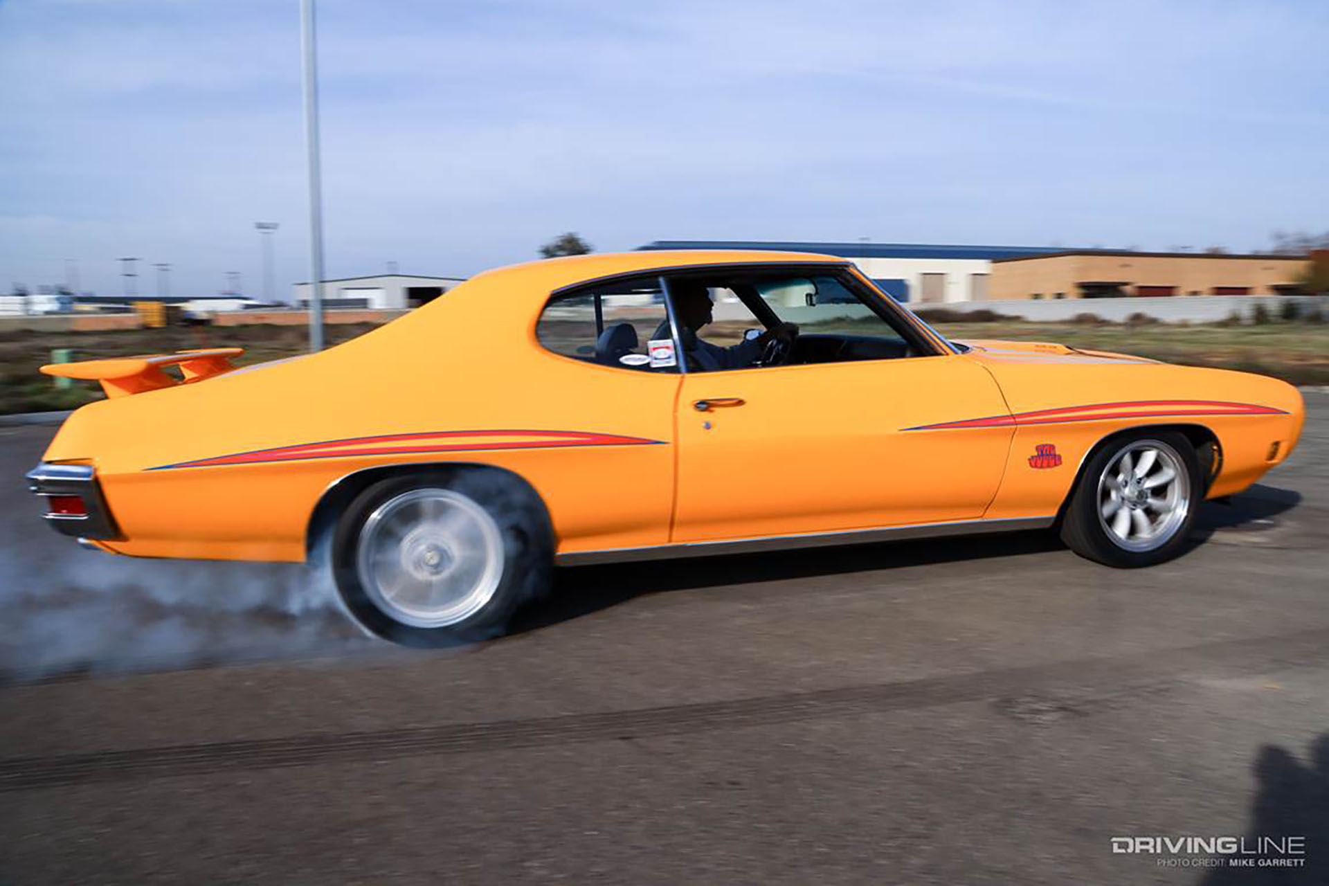 1970 Pontiac GTO Burnout