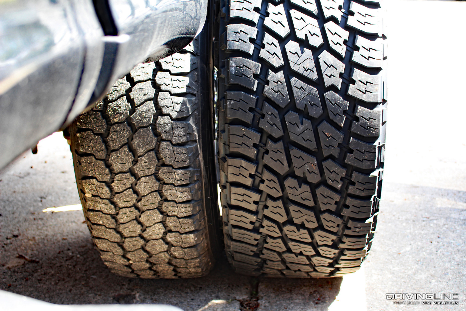 Stock Vs Nitto Terra Grappler G2