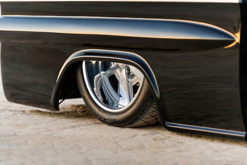 Nitto 420S of Kaylie Davis' '58 Chevy Apache