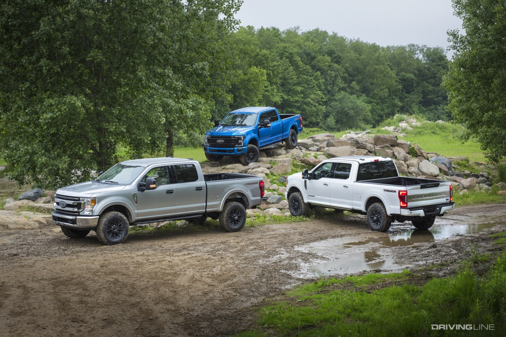 Ford F-250 Tremor group of trucks