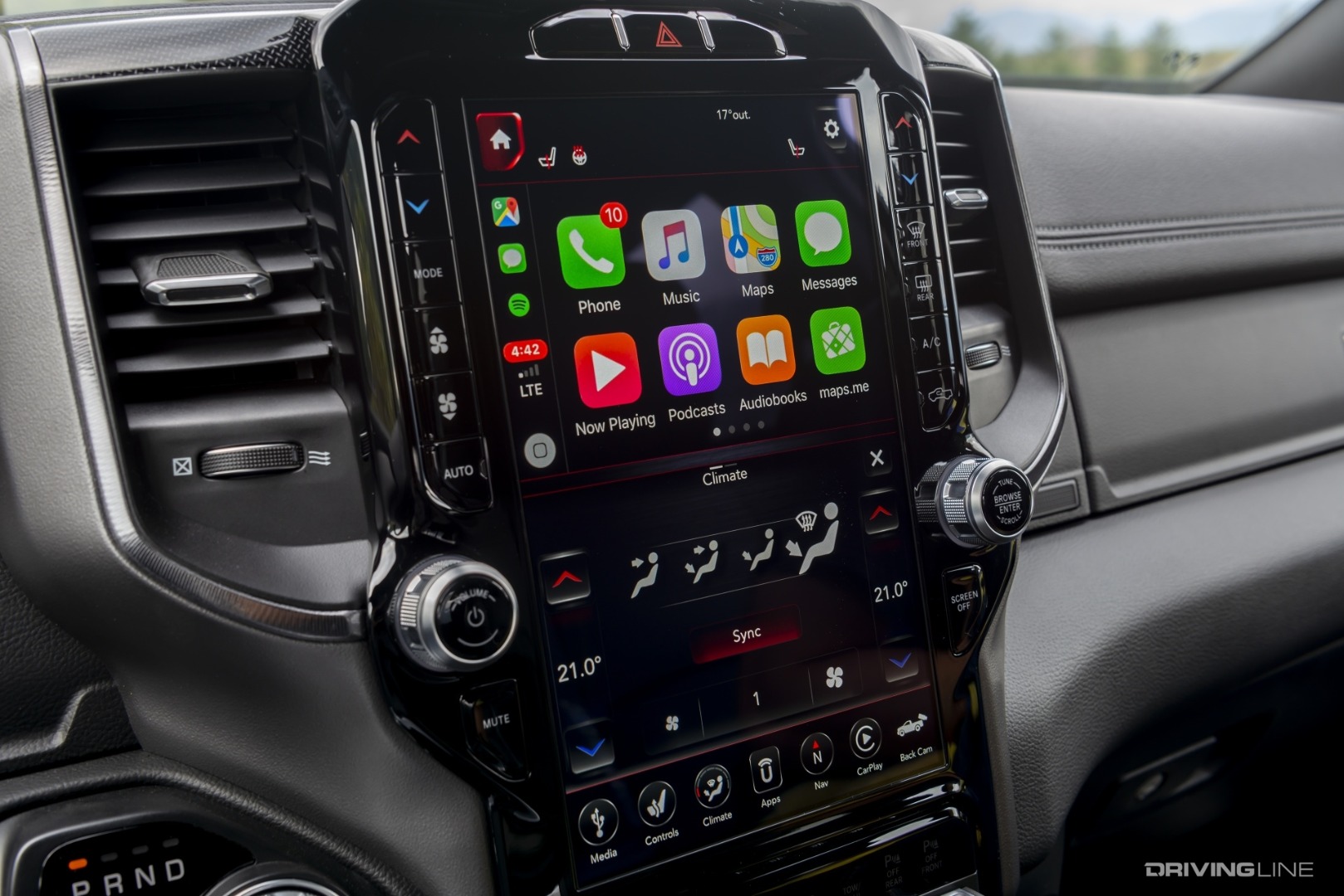 Ram 2500 Power Wagon interior