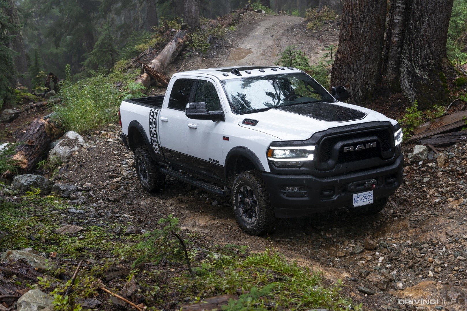 Ram 2500 Power Wagon in the woods