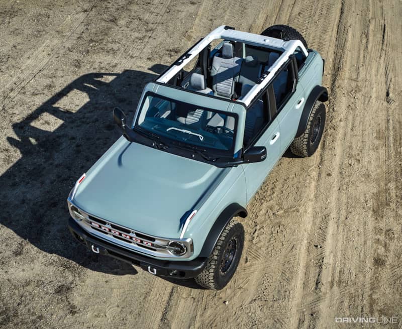 2021 Ford Bronco 4 Door Gray
