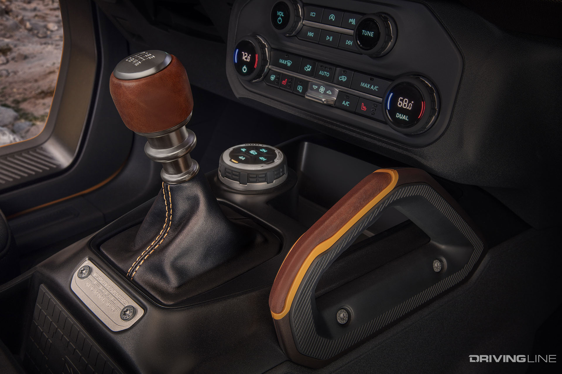 New Bronco stick shift knob