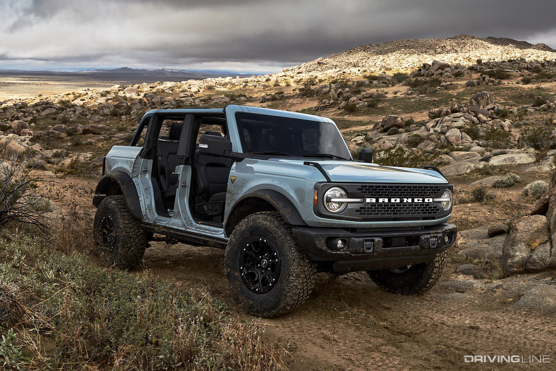 2020 Ford Bronco Four Door Blue