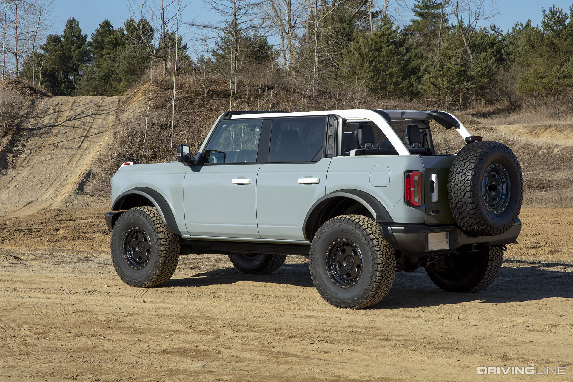 2021 Ford Bronco Four Door Side View