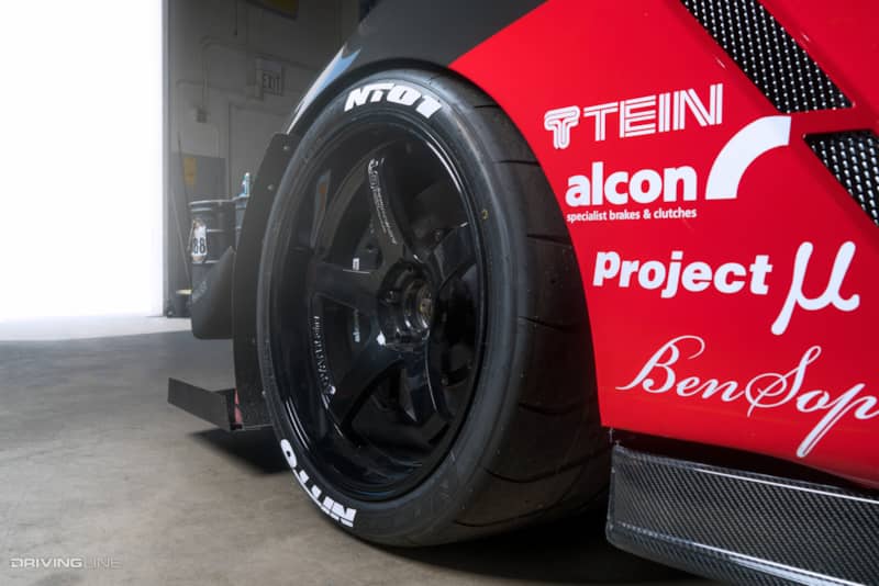 Evasive R35 GTR on Nitto NT01