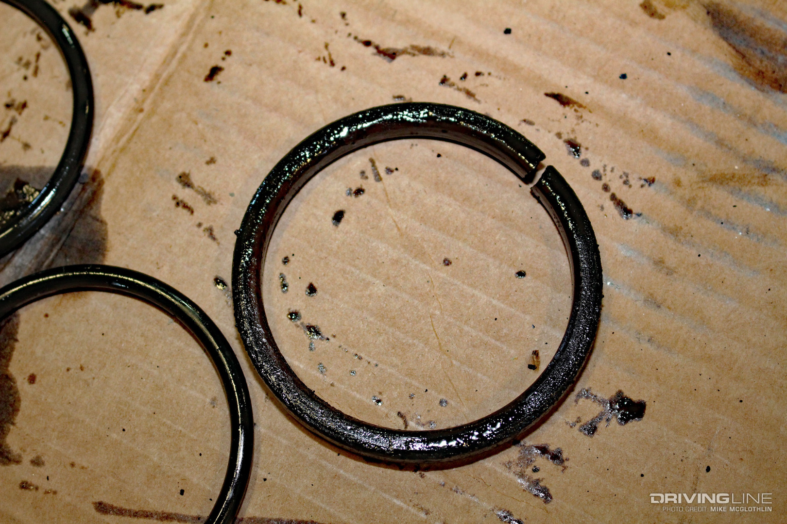 Failed Oil Cooler Seal 7.3L Ford