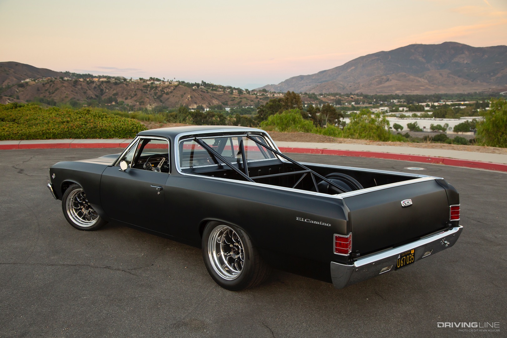 Rear of Chris Decker's '67 El Camino