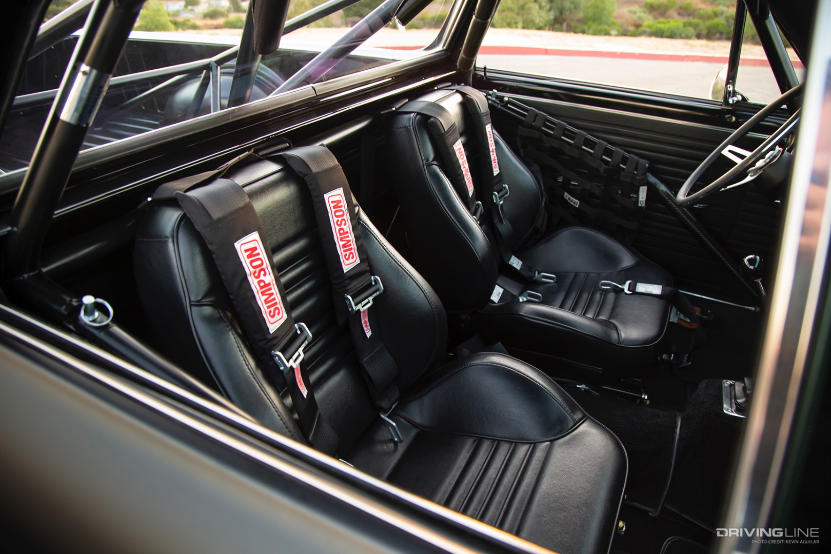 Interior of 1967 El Camino