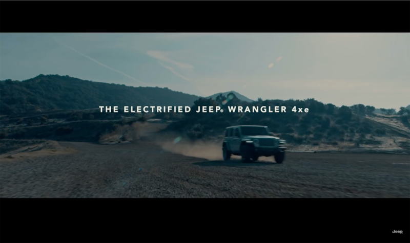 Jeep Wrangler 4XE Hybrid Teaser