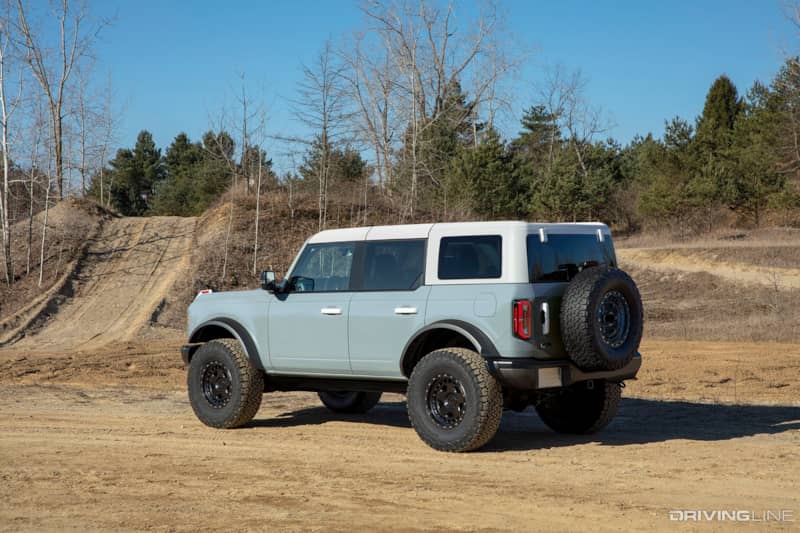 2021 Ford Bronco Four-Door Gray