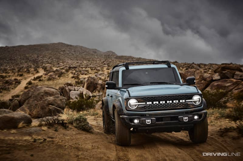 2021 Ford Bronco 4 Door Off Road in Desert