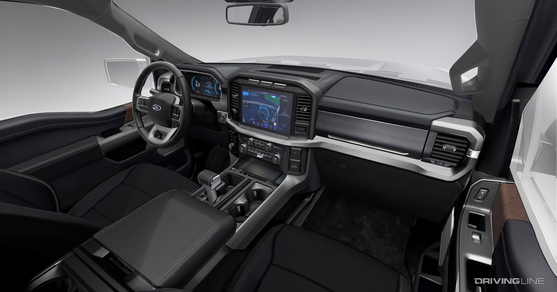 2021 Ford F-150 interior