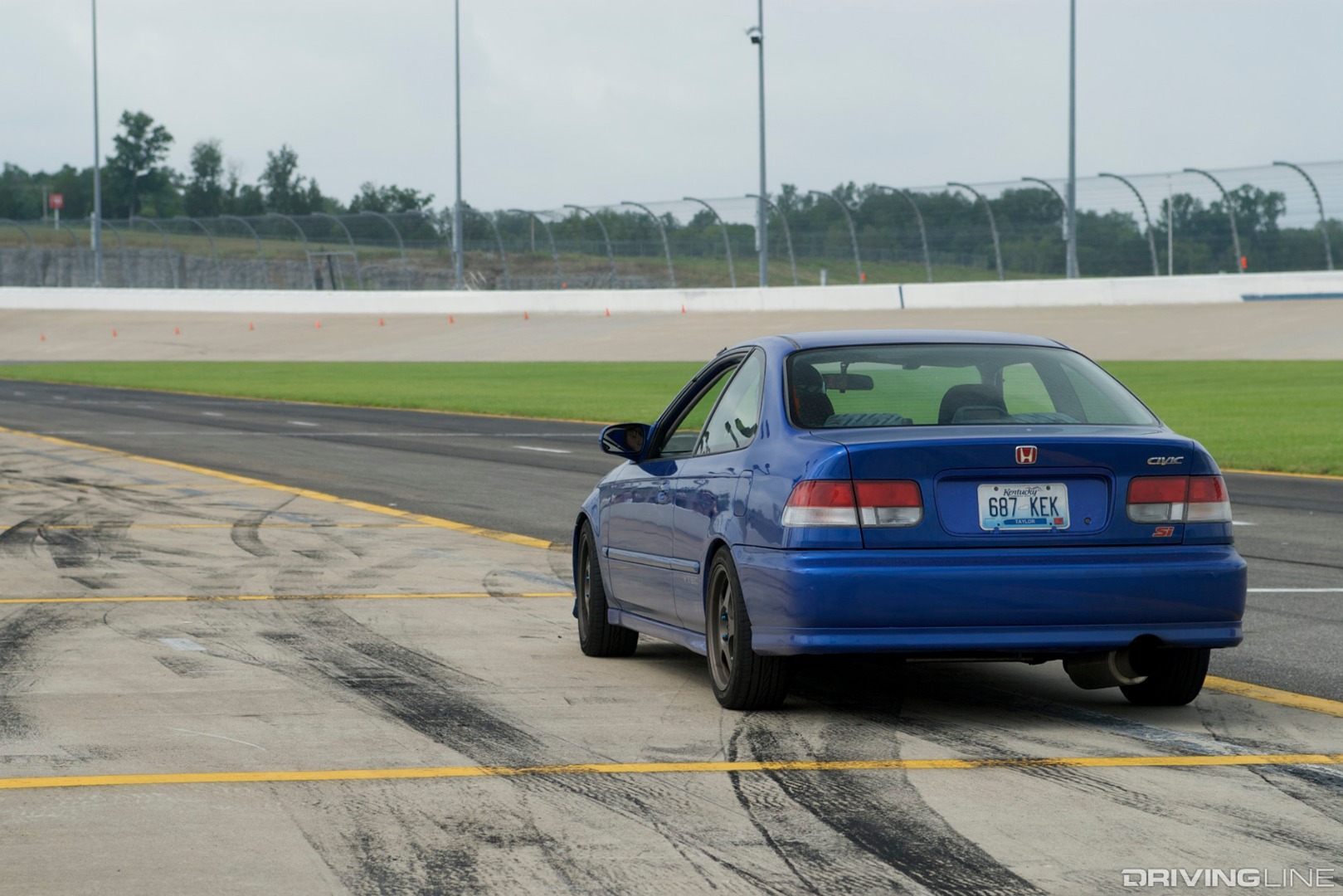 Electron Blue Pearl Civic Si