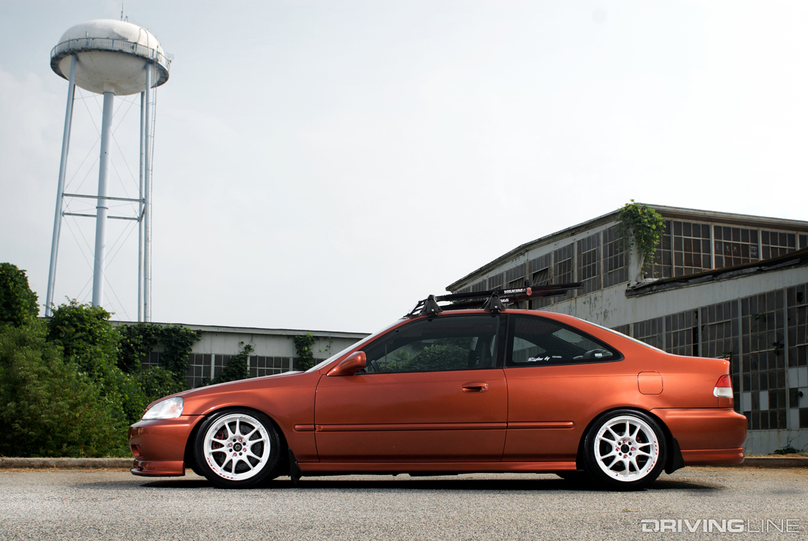 Civic Si with Mugen wheels