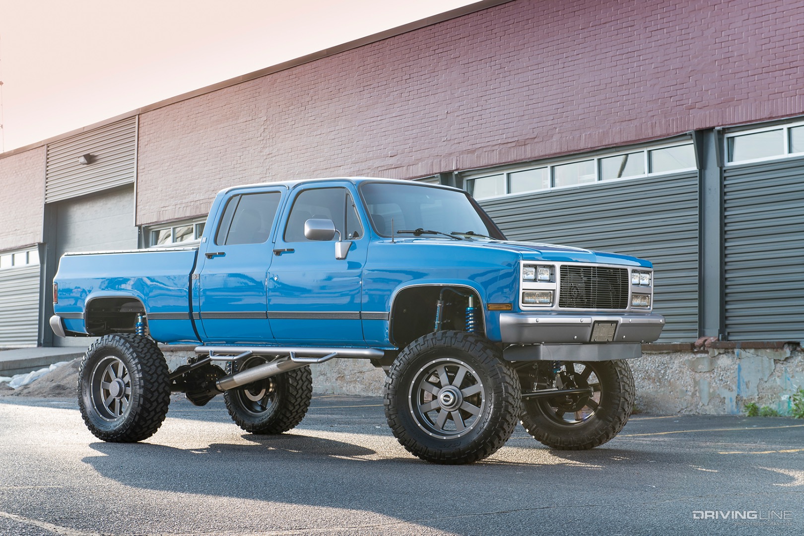 Front of Jack Martin's '89 GMC