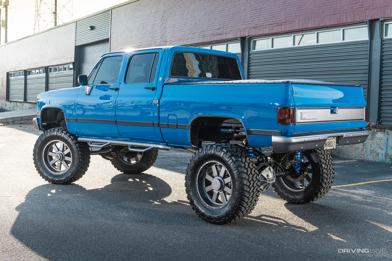 Rear of Jack Martin's '89 GMC