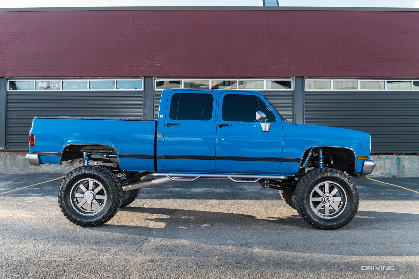 Side of Jack Martin's '89 GMC