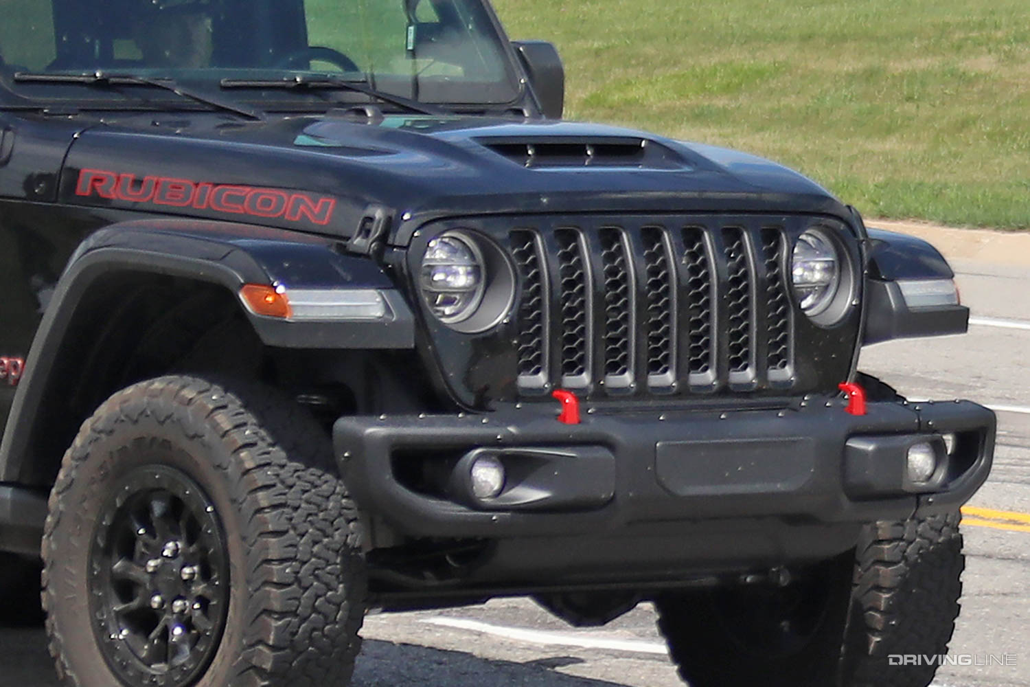 Jeep Wrangler 392 concept spy photos front