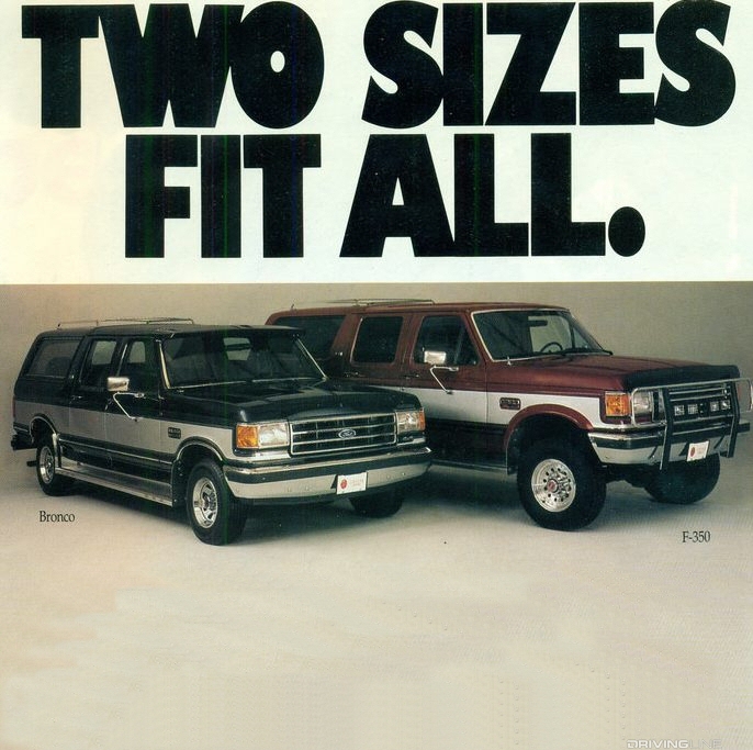 Two Sizes Fit All Ford Centurion Classic