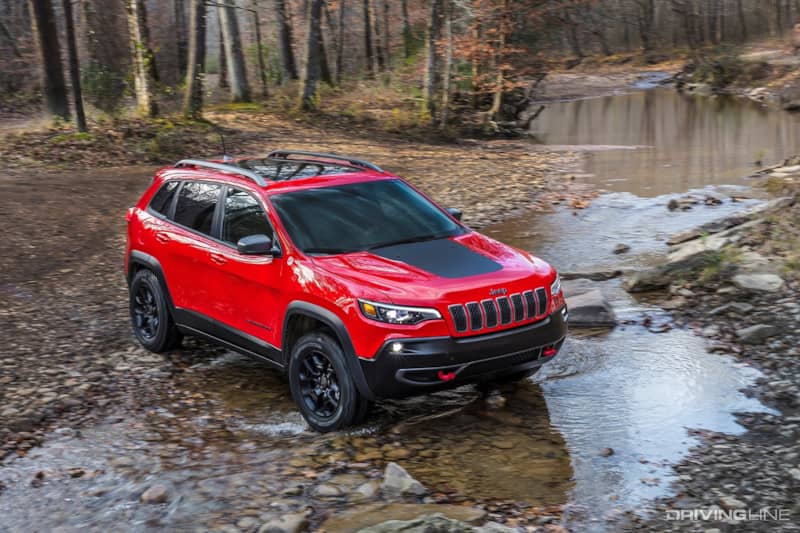 2019 Jeep Cherokee Trailhawk Red
